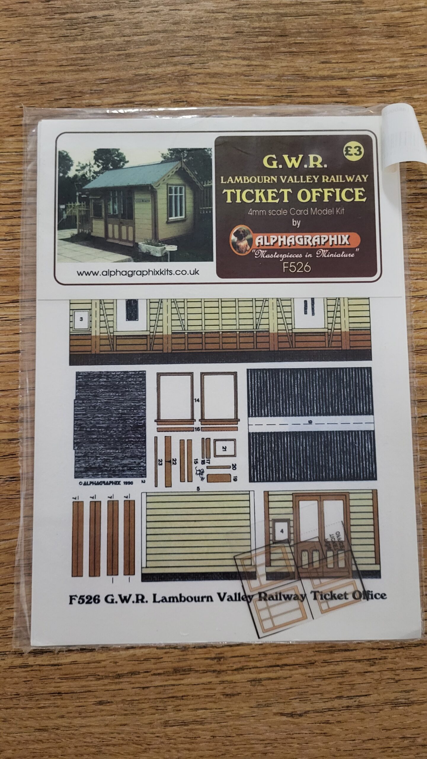 F526 G.W.R. Lambourn Vallry Ticket Office