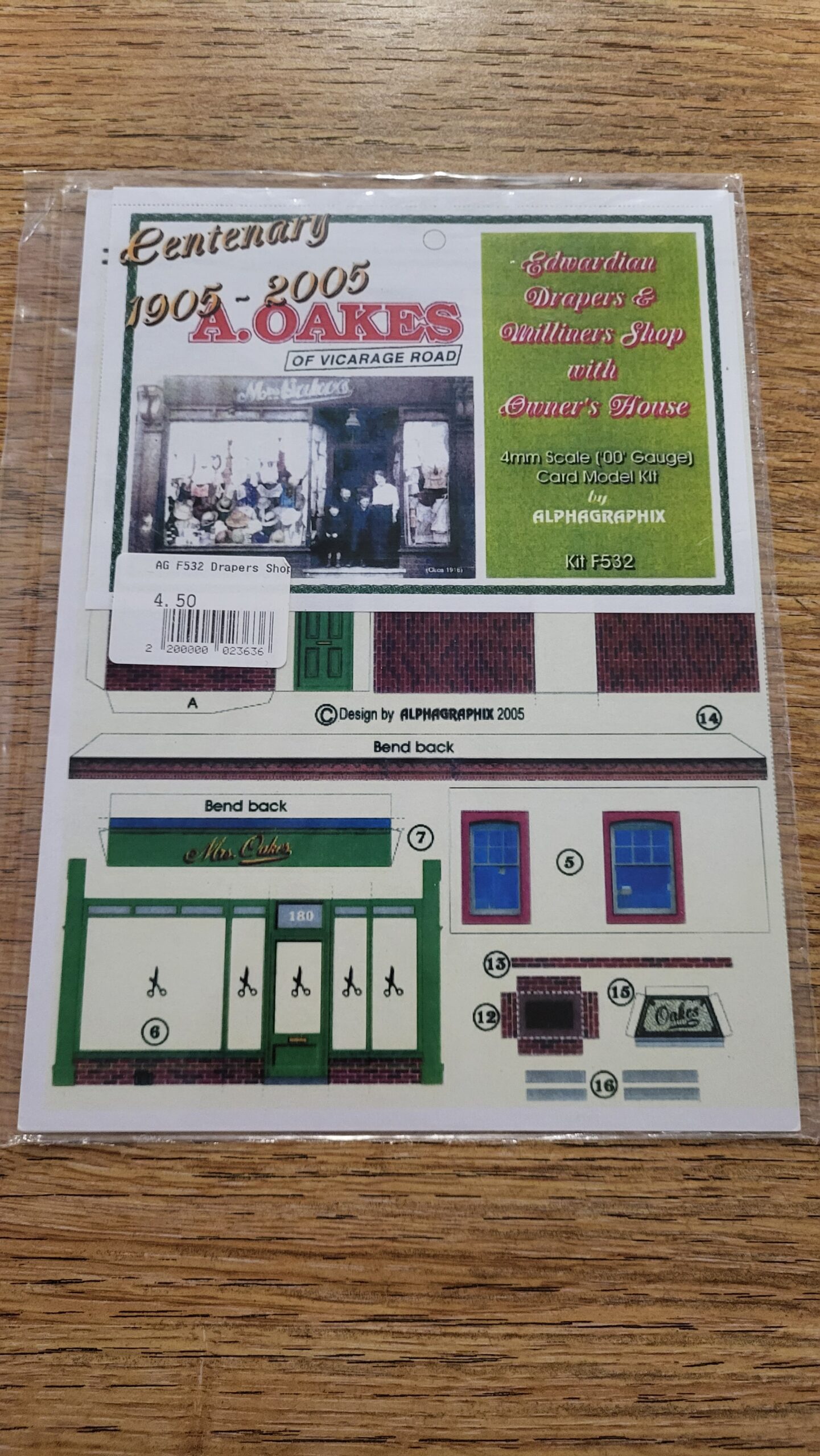 F532 Edwarian Drapers and Milliners Shop with Owner's House