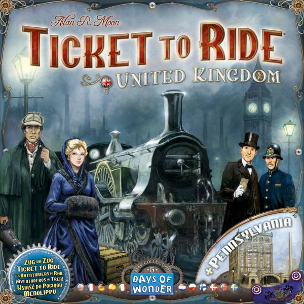 Ticket to Ride - United Kingdom & Pennsylvania by Days of Wonder