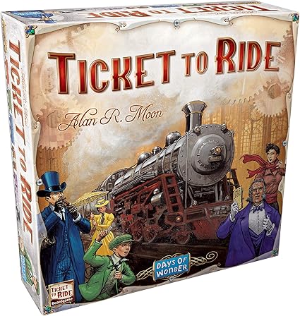 Days of Wonder - Ticket to Ride Board Game by Alan R. Moon