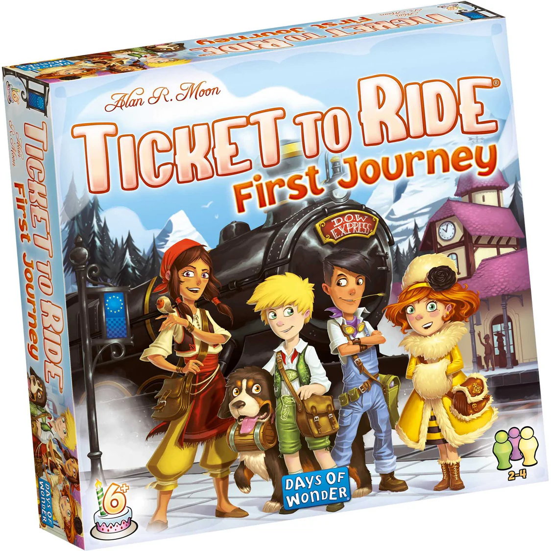 Ticket To Ride - First Journey - 2 - 4 Players - Ages 6 +