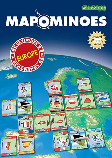 Mapominoes Europe - The Ultimate Geography Game