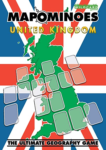 Wildcard Mapominoes United Kingdom - Ultimate Geography Game