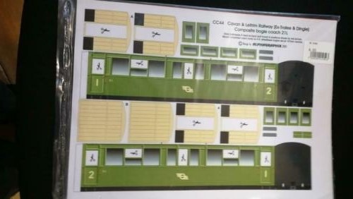 CC44 Cavan and Leitrim Railway Composite Bogie Coach No.21L