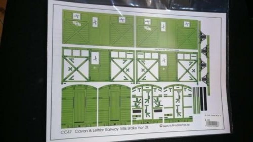 CC47 Cavan and Leitrim Milk Brake Van No.2L