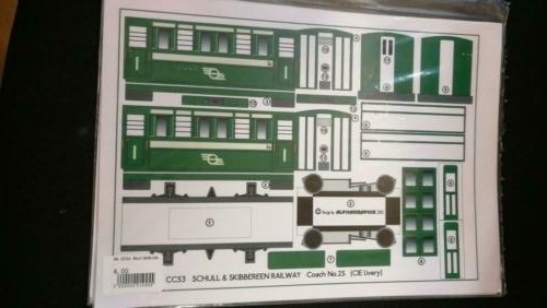 CC53 Schull and Skibbereen Railway Coach No.2S