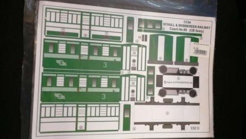 CC54 Schull and Skibbereen Railway Coach No. 8S