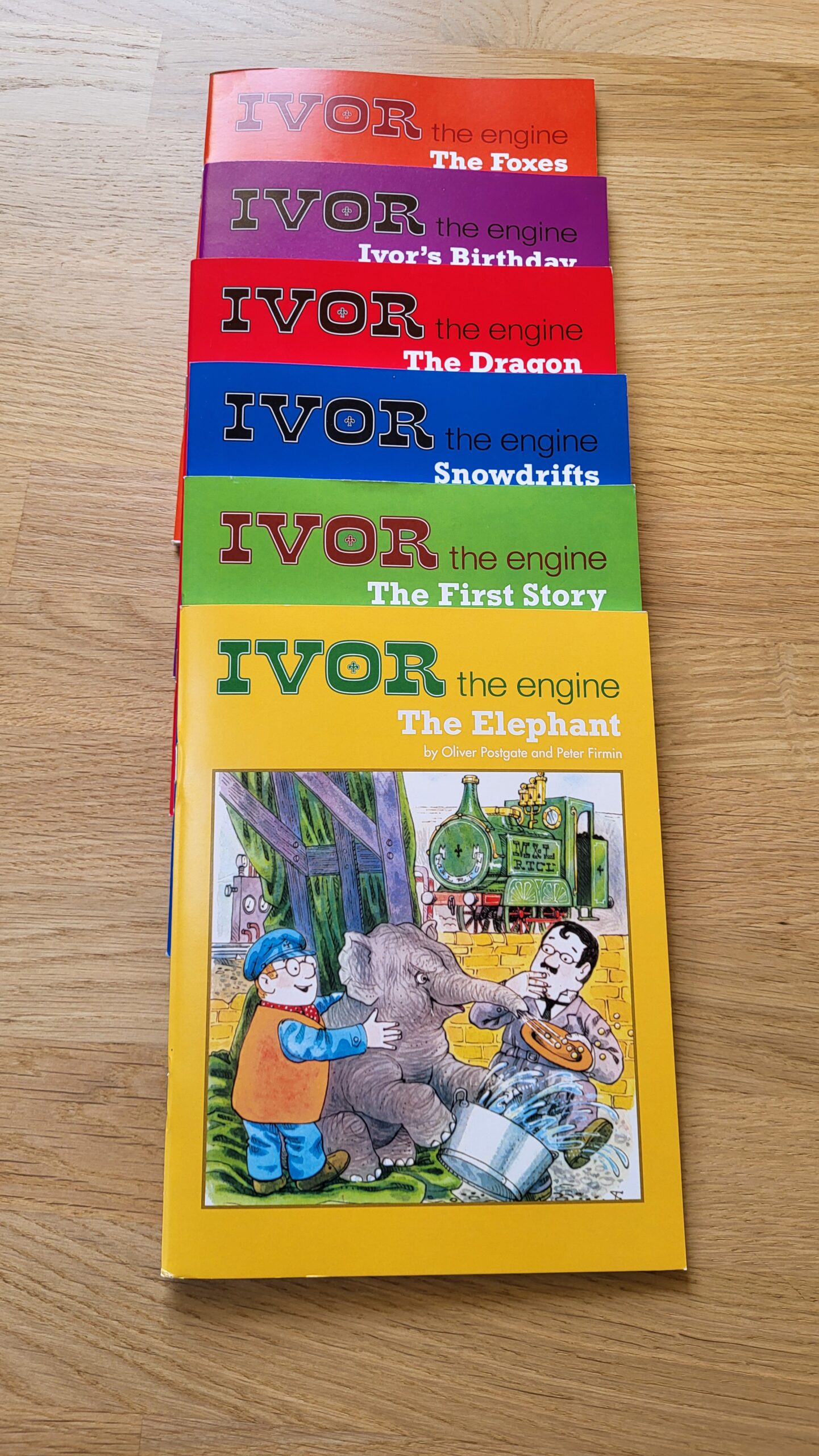 Ivor The Engine Set of Six Books - The Foxes