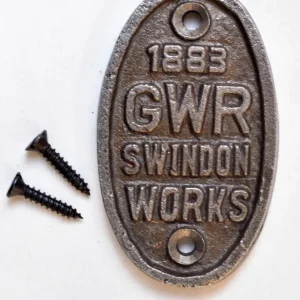 Adfix - 1883 Great Western Railway Swindon Works