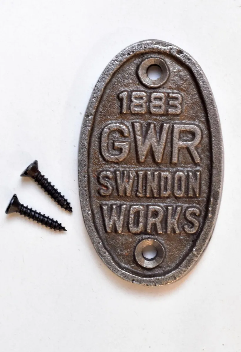 Adfix - 1883 Great Western Railway Swindon Works