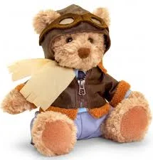 Scraggy Bear - Peter The Pilot 20 cm Bear