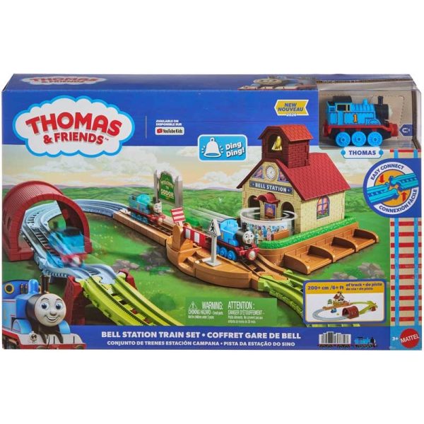 Thomas & Friends Track Play Playset: Bell Station Train Set